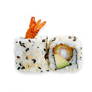 California roll crevette tempura sauce mayo